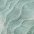 8' X 8' Aqua And Ivory Abstract Washable Round Rug With UV Protection