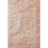 8' Coral And Ivory Abstract Washable Area Rug With UV Protection