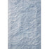 5' X 8' Denim Blue And Ivory Abstract Washable Area Rug With UV Protection