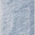 5' X 8' Denim Blue And Ivory Abstract Washable Area Rug With UV Protection