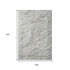9' X 12' Taupe And Ivory Abstract Washable Area Rug With UV Protection