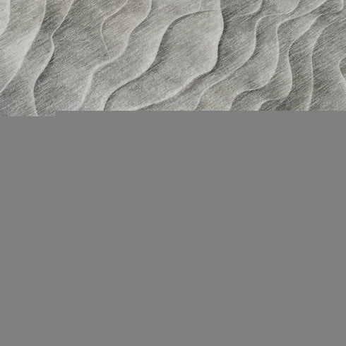 9' X 12' Taupe And Ivory Abstract Washable Area Rug With UV Protection