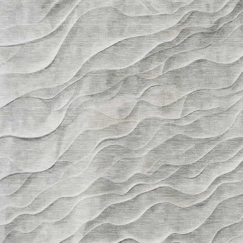 9' X 12' Taupe And Ivory Abstract Washable Area Rug With UV Protection