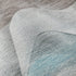 5' X 8' Coffee Blue And Ivory Abstract Washable Area Rug With UV Protection