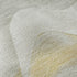 8' Silver Gold And Ivory Abstract Washable Area Rug With UV Protection