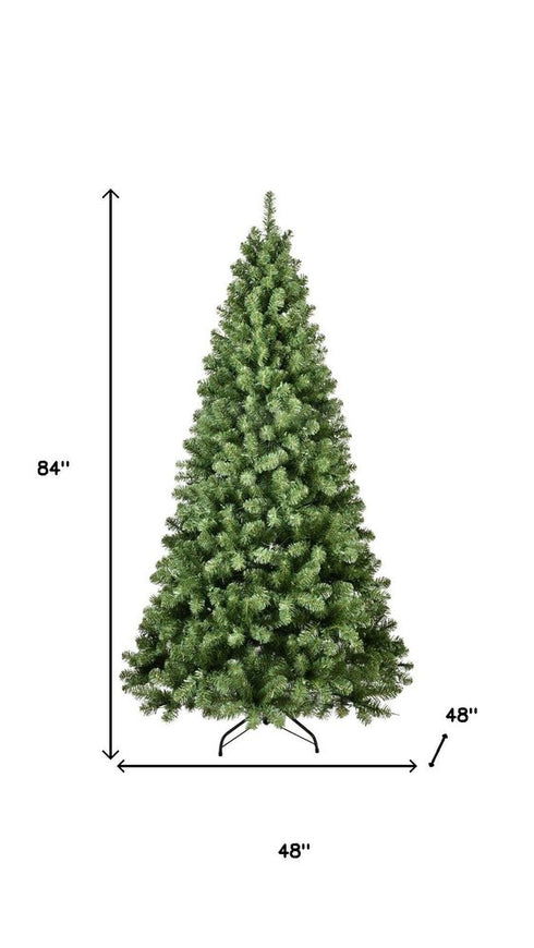 6' Pre Lit Full Fir Christmas Tree