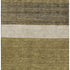 5' X 8' Coffee Ivory And Gray Striped Washable Area Rug With UV Protection