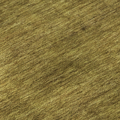 5' X 8' Gold Ivory And Gray Striped Washable Area Rug With UV Protection