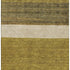 5' X 8' Gold Ivory And Gray Striped Washable Area Rug With UV Protection