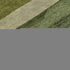 9' X 12' Olive Green And Ivory Striped Washable Area Rug With UV Protection