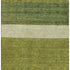 9' X 12' Olive Green And Ivory Striped Washable Area Rug With UV Protection