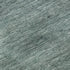 8' Teal Ivory And Gray Striped Washable Round Rug With UV Protection