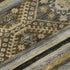 8' X 10' Chocolate Ivory And Gray Medallion Washable Area Rug With UV Protection