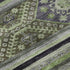 9' X 12' Fern Green Ivory And Gray Medallion Washable Area Rug With UV Protection