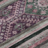9' X 12' Purple Gray And Ivory Medallion Washable Area Rug With UV Protection