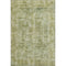 8' X 10' Artichoke Green And Ivory Abstract Washable Area Rug With UV Protection