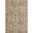 5' X 8' Beige And Taupe Abstract Washable Area Rug With UV Protection