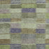 8' X 10' Artichoke Green Purple And Taupe Striped Washable Area Rug With UV Protection