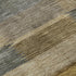 8' Brown Beige And Gray Striped Washable Round Rug With UV Protection