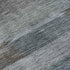 8' X 10' Blue Teal And Brown Striped Washable Area Rug With UV Protection