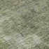 8' X 10' Artichoke Green Gray And Silver Abstract Washable Area Rug With UV Protection