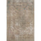 5' X 8' Beige Gray And Khaki Abstract Washable Area Rug With UV Protection
