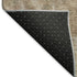 5' X 8' Beige Gray And Khaki Abstract Washable Area Rug With UV Protection