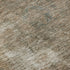8' Beige Gray And Khaki Abstract Washable Round Rug With UV Protection