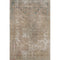 8' X 10' Beige Gray And Khaki Abstract Washable Area Rug With UV Protection