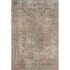 8' X 10' Beige Gray And Khaki Abstract Washable Area Rug With UV Protection