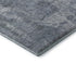 5' X 8' Blue And Gray Abstract Washable Area Rug With UV Protection