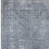 5' X 8' Blue And Gray Abstract Washable Area Rug With UV Protection