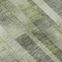 8' X 10' Green Gray And Ivory Striped Washable Area Rug With UV Protection