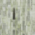 8' X 10' Green Gray And Ivory Striped Washable Area Rug With UV Protection