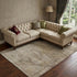 8' X 10' Brown Beige And Taupe Abstract Geometric Washable Area Rug With UV Protection