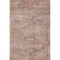 5' X 8' Salmon Copper And Beige Abstract Geometric Washable Area Rug With UV Protection