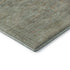 8' Teal Sage And Copper Abstract Geometric Washable Round Rug With UV Protection