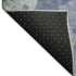 5' X 8' Blue Gray And Ivory Abstract Washable Area Rug With UV Protection