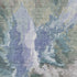 5' X 8' Blue Gray And Ivory Abstract Washable Area Rug With UV Protection