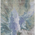5' X 8' Blue Gray And Ivory Abstract Washable Area Rug With UV Protection
