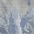 5' X 8' Denim Blue Ivory And Linen Abstract Washable Area Rug With UV Protection
