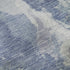 8' X 10' Denim Blue Ivory And Linen Abstract Washable Area Rug With UV Protection