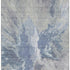 8' X 10' Denim Blue Ivory And Linen Abstract Washable Area Rug With UV Protection
