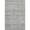 8' X 10' Gray Charcoal And Silver Striped Washable Area Rug With UV Protection