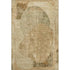 5' X 8' Brown And Beige Abstract Washable Area Rug With UV Protection