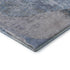 8' X 10' Blue Gray And Charcoal Abstract Washable Area Rug With UV Protection
