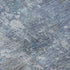 8' X 10' Blue Gray And Charcoal Abstract Washable Area Rug With UV Protection