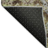5' X 8' Brown Green And Gray Ikat Washable Area Rug With UV Protection