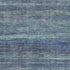 8' X 10' Blue Teal And Gray Striped Washable Area Rug With UV Protection