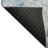 5' X 8' Blue Blush And Ivory Abstract Washable Area Rug With UV Protection